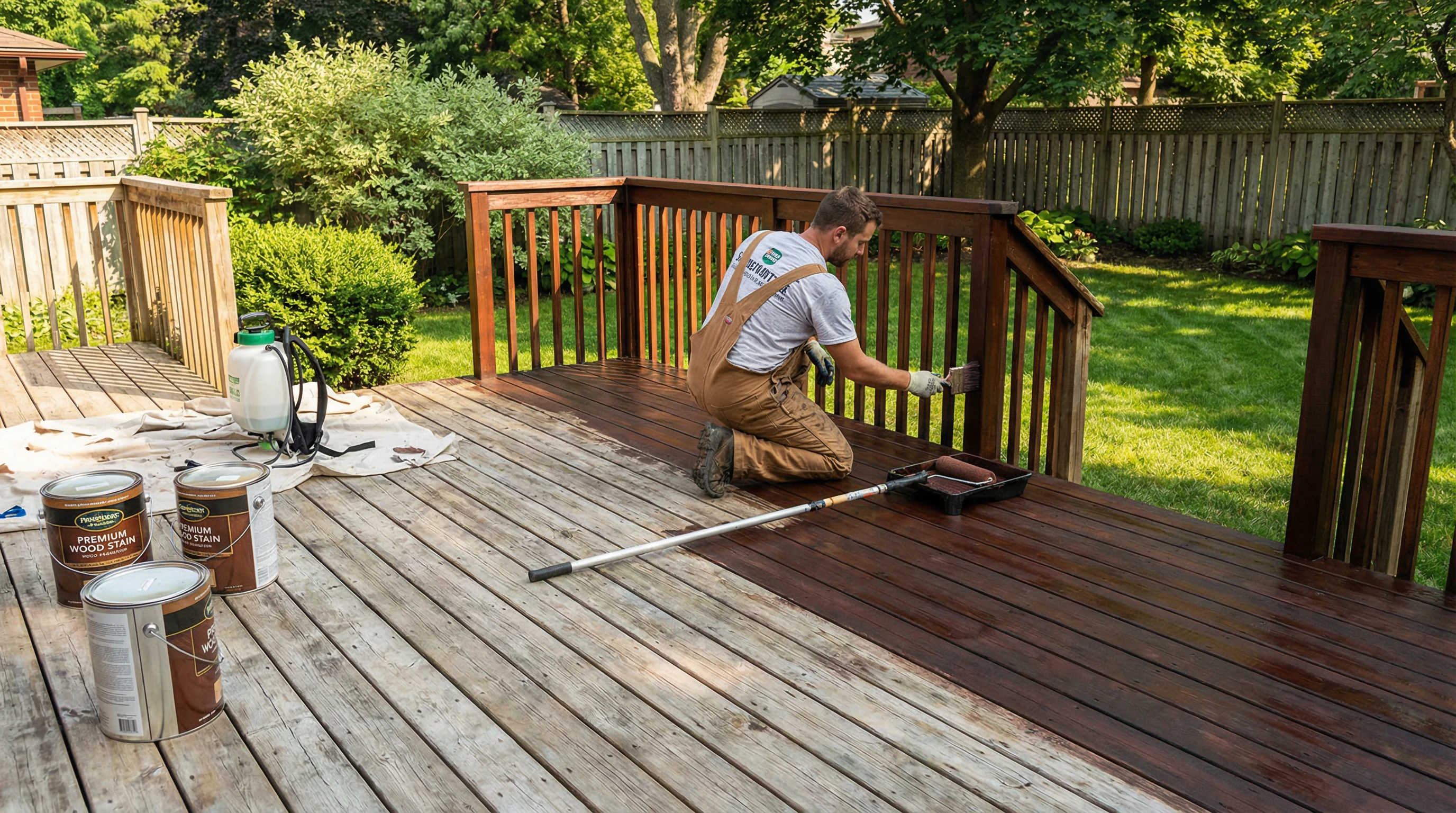 Deck & Fence Staining
