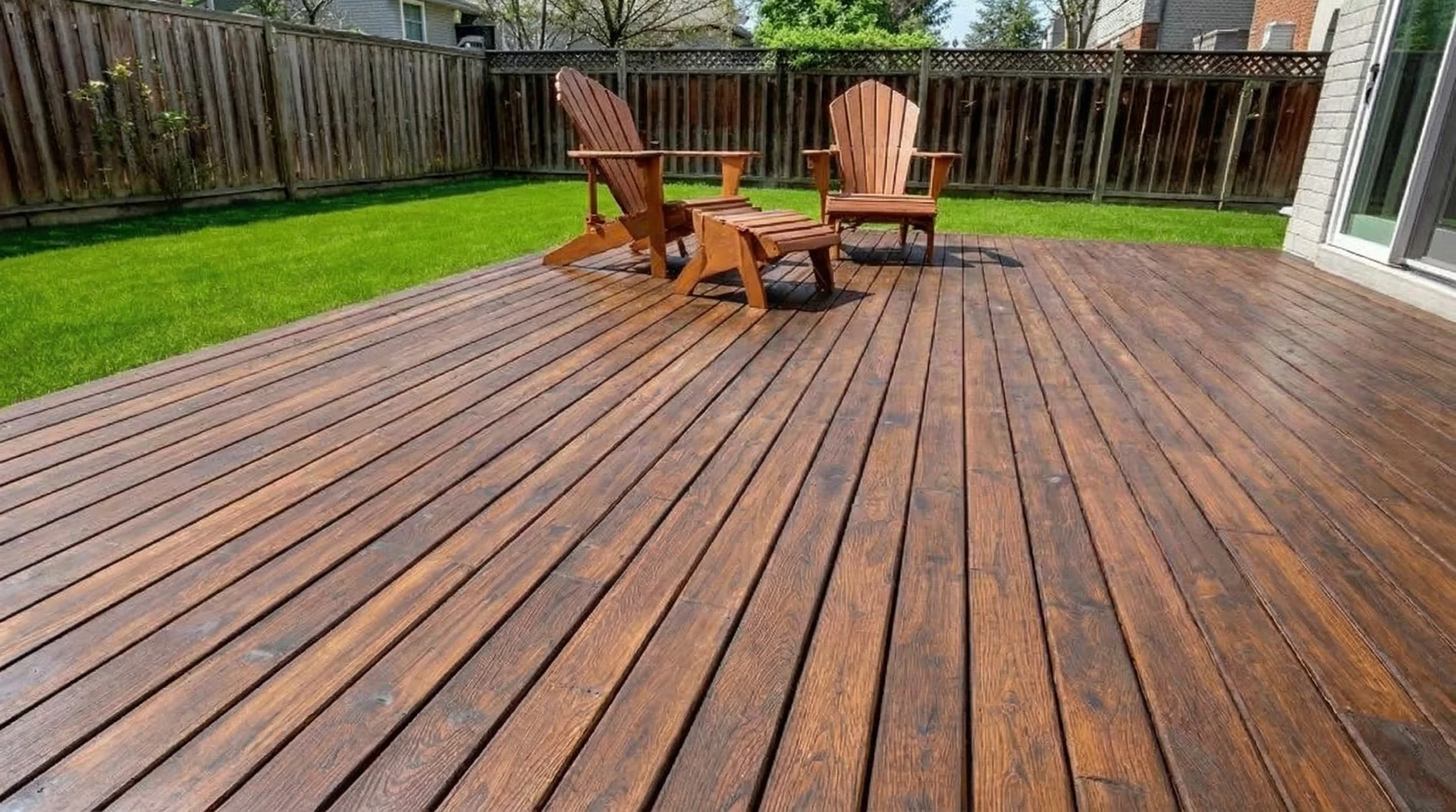 After Deck & Fence Staining