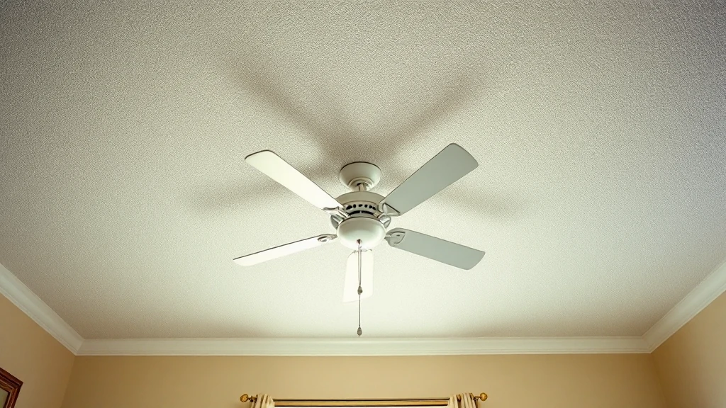 Before Popcorn Ceiling Removal